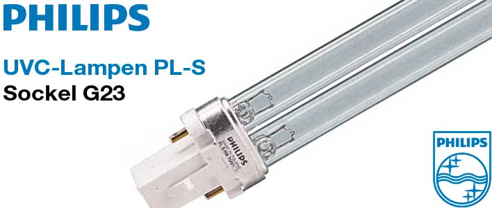 UVC Leuchtmittel 9 Watt xclear Ersatzlampe für UV-C Wasserklärer G23 PL Sockel